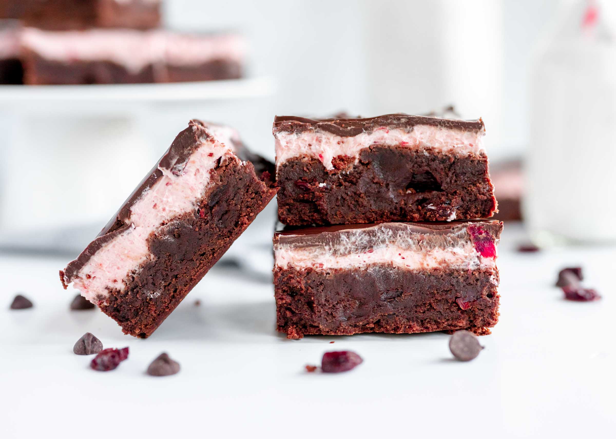 Chocolate Covered Cherry Brownies Just Desserts Bakehouse